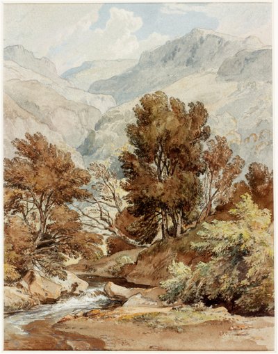 Blick vom Ufer des Keswick-Sees von Ramsay Richard Reinagle